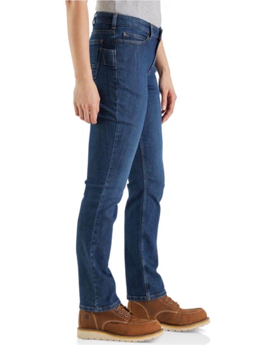 Carhartt Blaine Dark Indigo Women's Straight-Leg Jeans